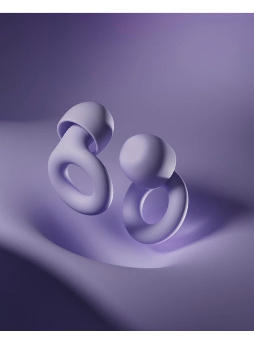 Loop Quiet 2 Noise Reducing Earplugs in Violet cottagecore